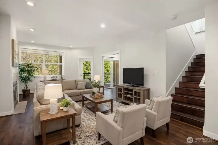 Cozy and warm living space!