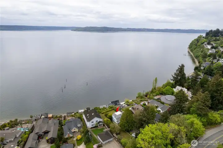 Looking at Vashon Island