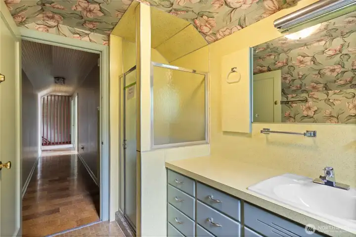 Upstairs bathroom