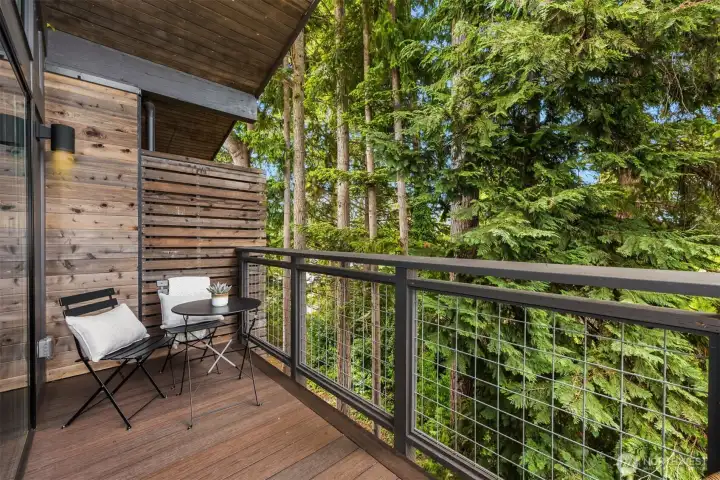 What a great place to hangout and commune with the trees.
