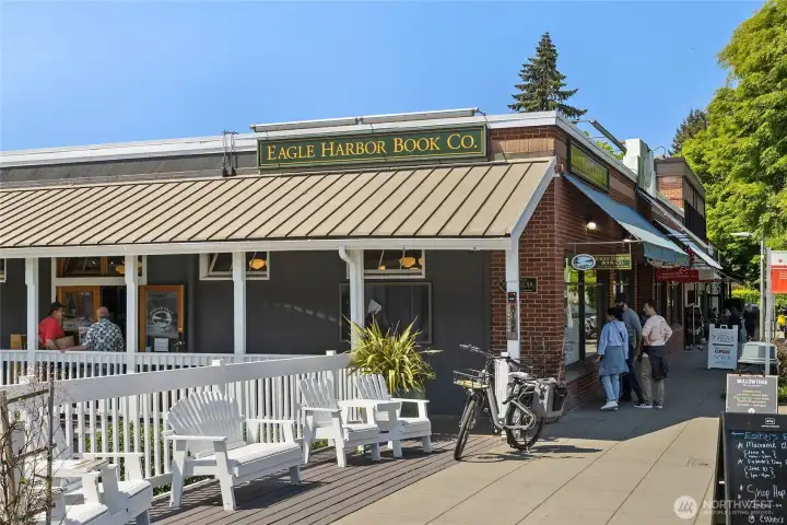 Don’t miss our Eagle Harbor Book Co., our beloved local independent bookseller!