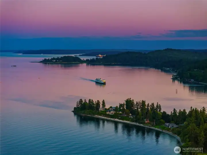 Life on Bainbridge Island is just slower, calmer, and more connected.