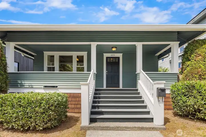 Welcome to Madison Valley! This classic 1914 Craftsman Bungalow was completely renovated in 2005 with recent updates that include a new roof, new furnace, and new exterior paint.