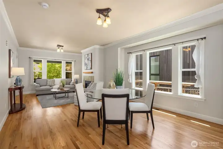 Plenty of space for everyday living and entertaining.