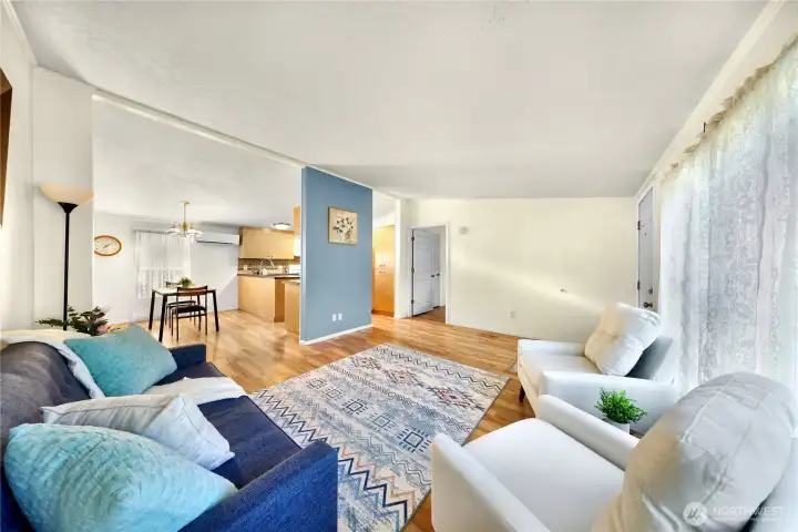 Natural light and an open feel make this space easy to love.