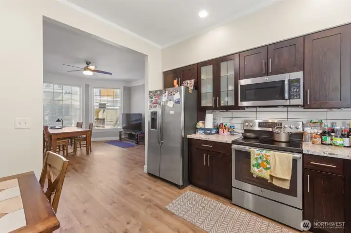 Kitchen & living room