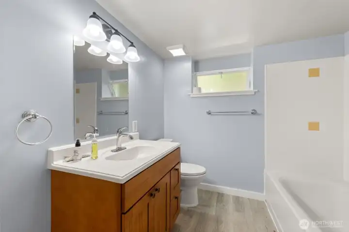 First floor bath