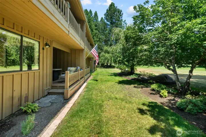 Deck and Back Area