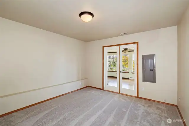 Bedroom #4 w/door to Sunroom