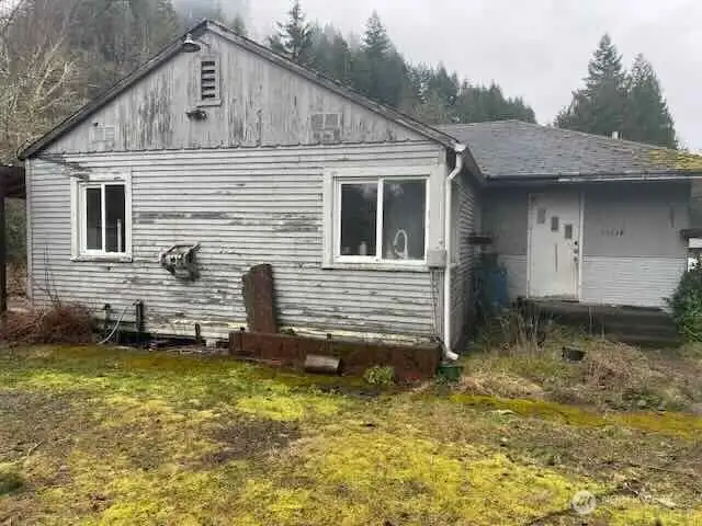West side of house