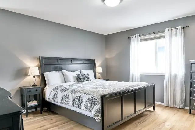 Upper level primary bedroom