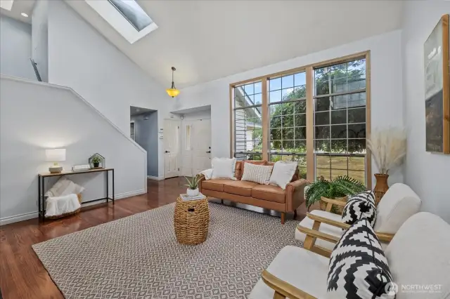 Large windows for plenty of beautiful natural light.