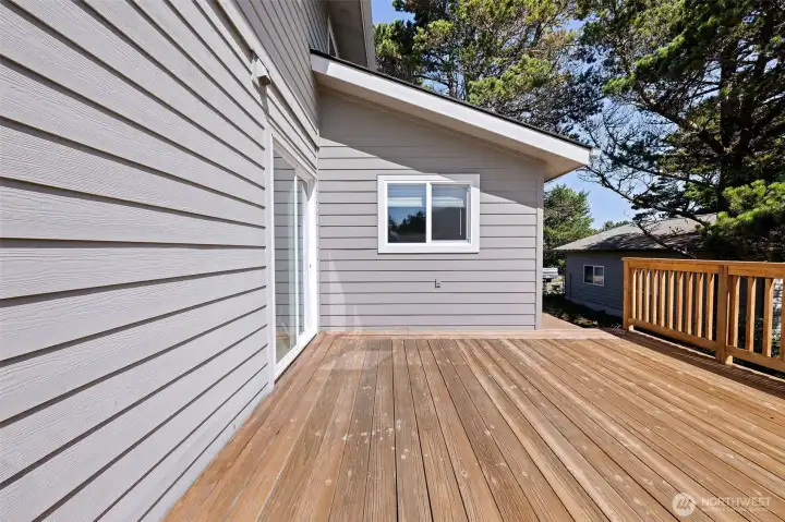 Back deck