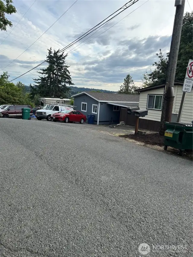 Home on right.