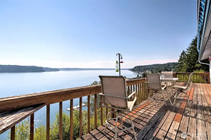 Looking the other way - it really doesn't get much better than this view.