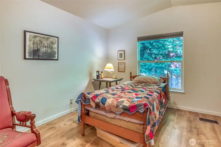 Main bedroom in the 2018 double-wide.