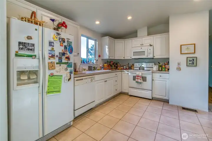 Kitchen in the second newer home.