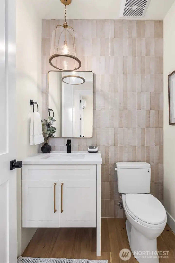 powder bath on main floor