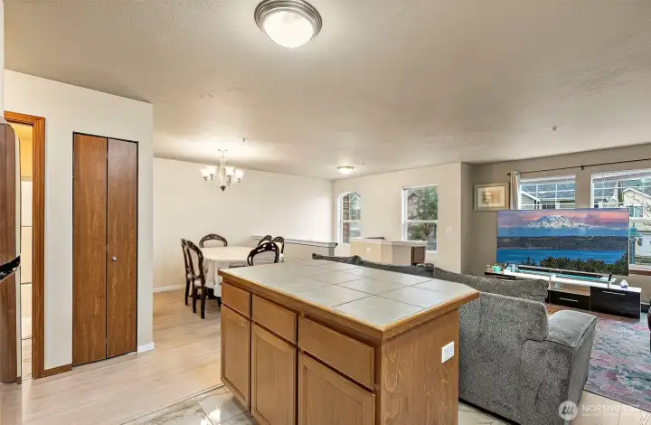 Open Concept Living Space