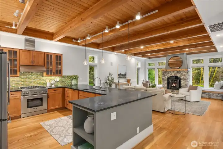 A great space to create beautiful meals.