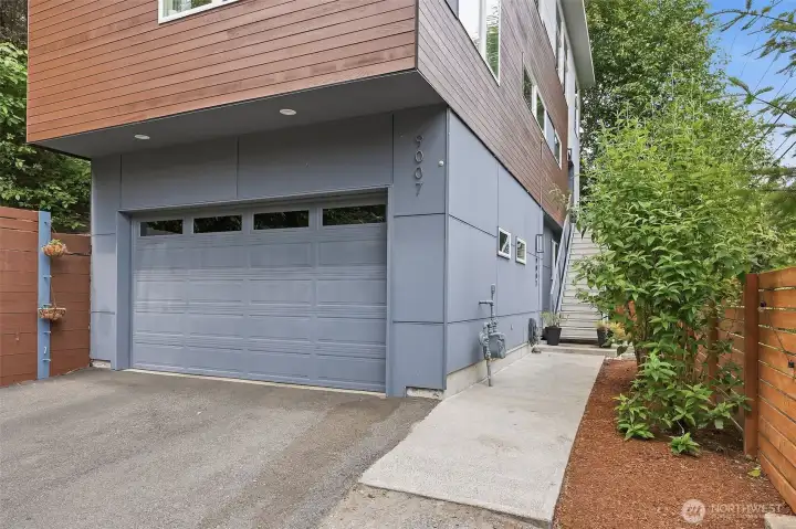 2 car garage with EV Charger 2 car garage with EV Charger