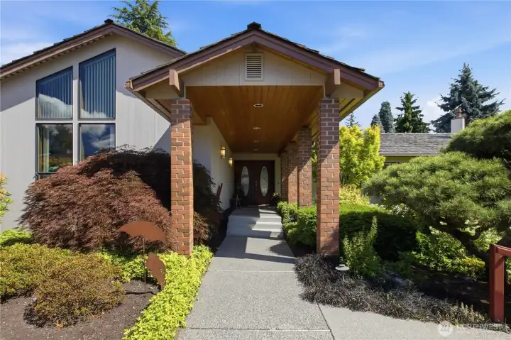 Covered Front Entry