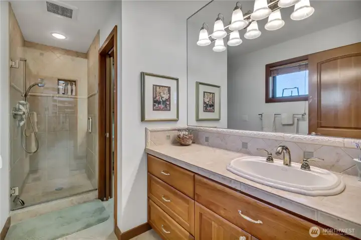 Primary Bathroom with walk-in shower