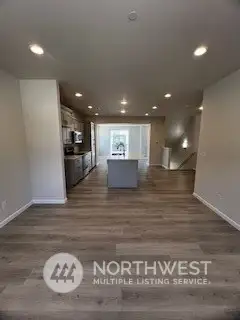 Great room to kitchen