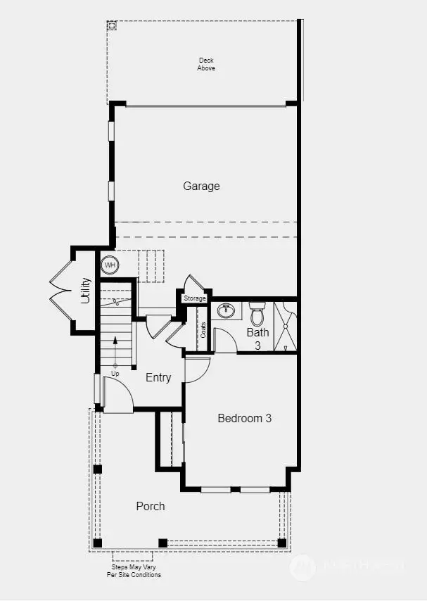 Structural options added include; Mud-set shower in primary bath.