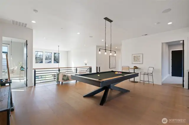 loft area upstairs with tons of possibilities