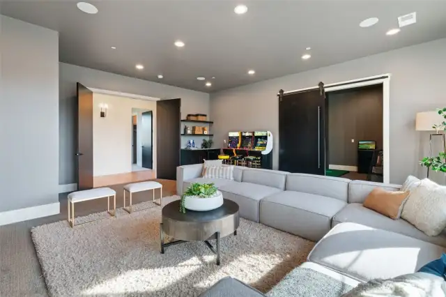 family room, entertainment area