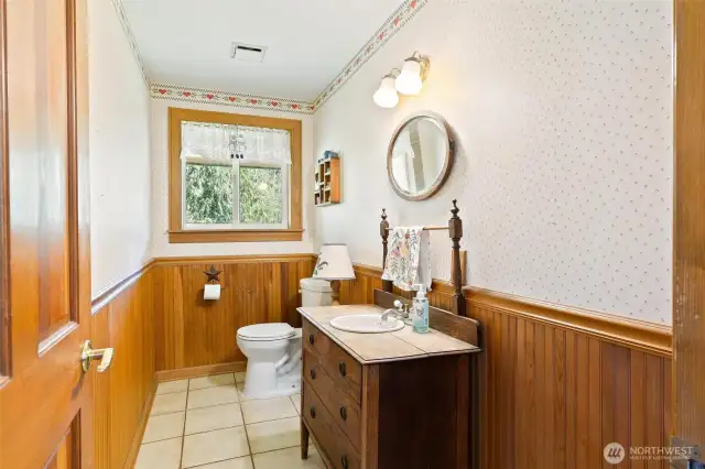 Half bath on main