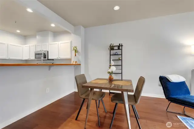 Beautiful engineered hardwood flooring
