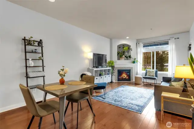 Bright, open layout with an inviting flow