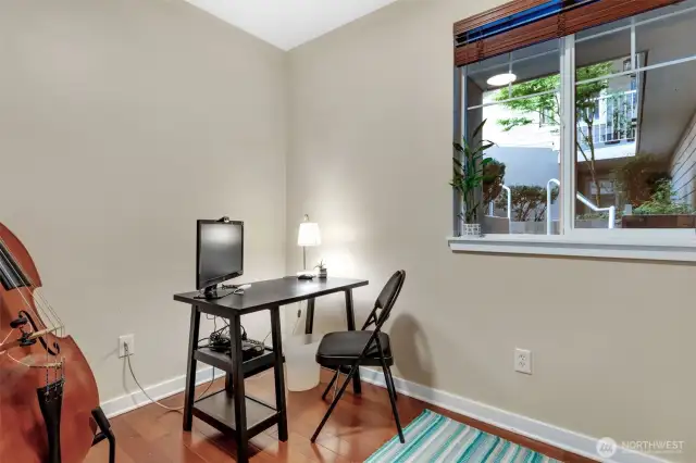 2nd bedroom - Currently used as office & music room