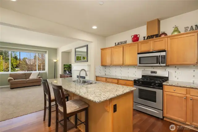 This area is truly the heart of the home.