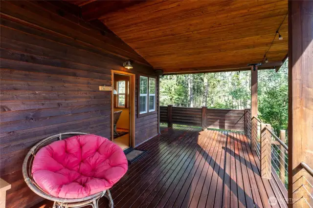 Covered Deck Area