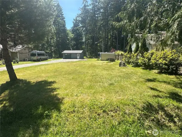 Lot has Septic, 2nd Elec. Meter, Water, Drainage