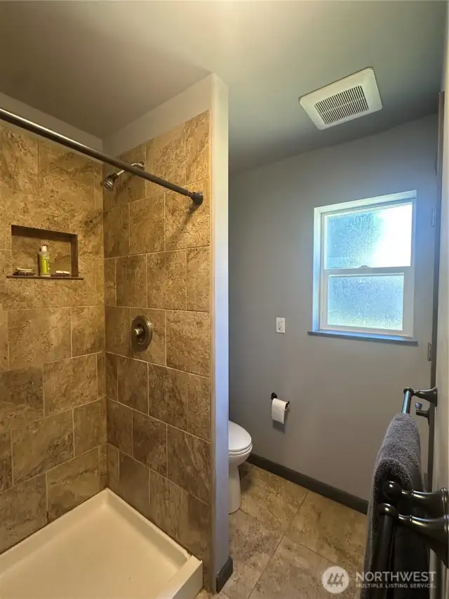 Tiled Shower