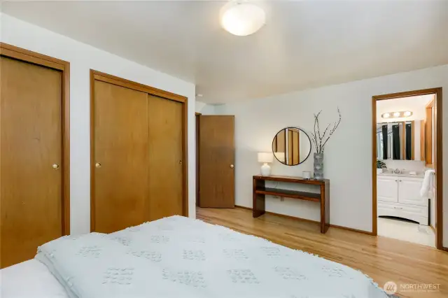 Master Bedroom and bathroom