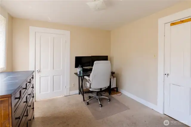 Primary bedroom on main floor.