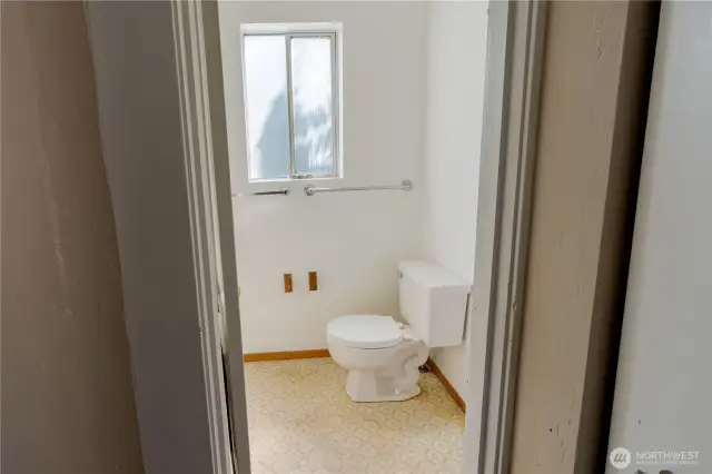 En suite bathroom.