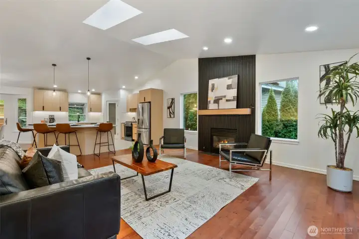 Upper level - Main living area