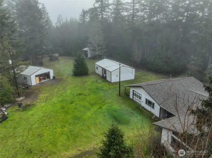 House with Garage/Shop #1, #2 and #3