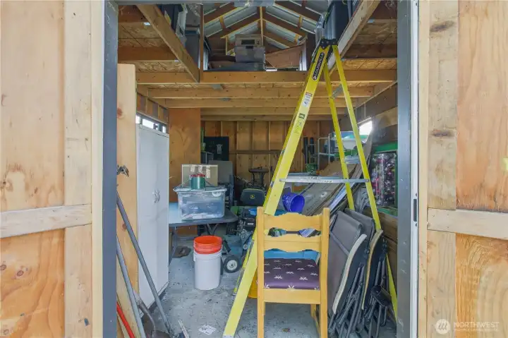 Loft for additional storage
