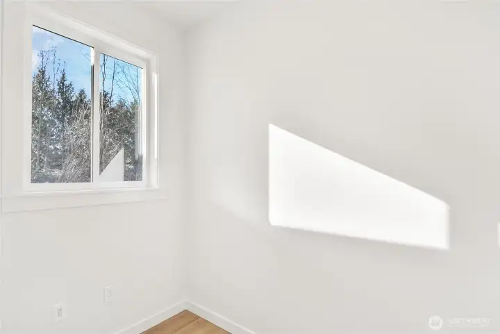 Pocket office off the dining area