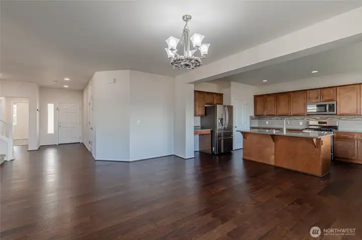 Airy layout creates a sense of openness and flow.