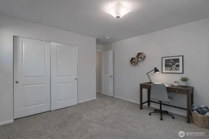 Another view of the additional bedroom.