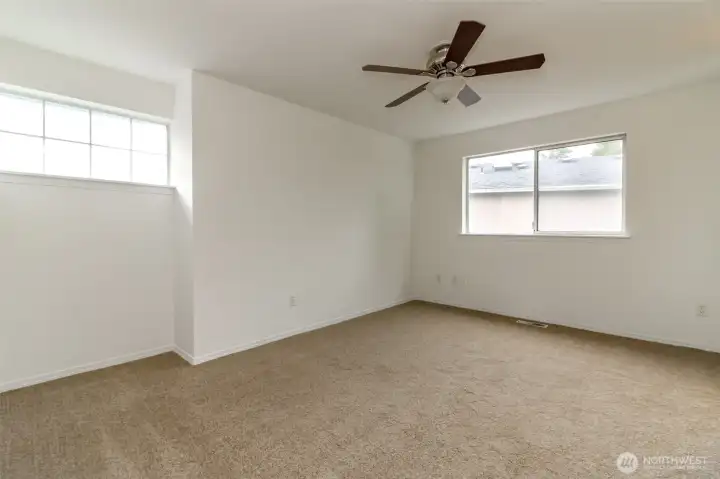 Large Primary Suite.