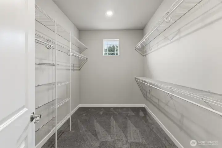 Primary Walk-in Closet